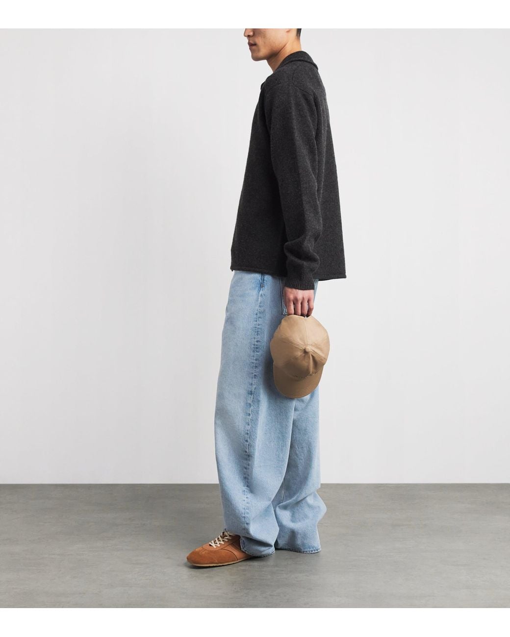 Agolde Blue Afton Wide-Leg Jeans for men