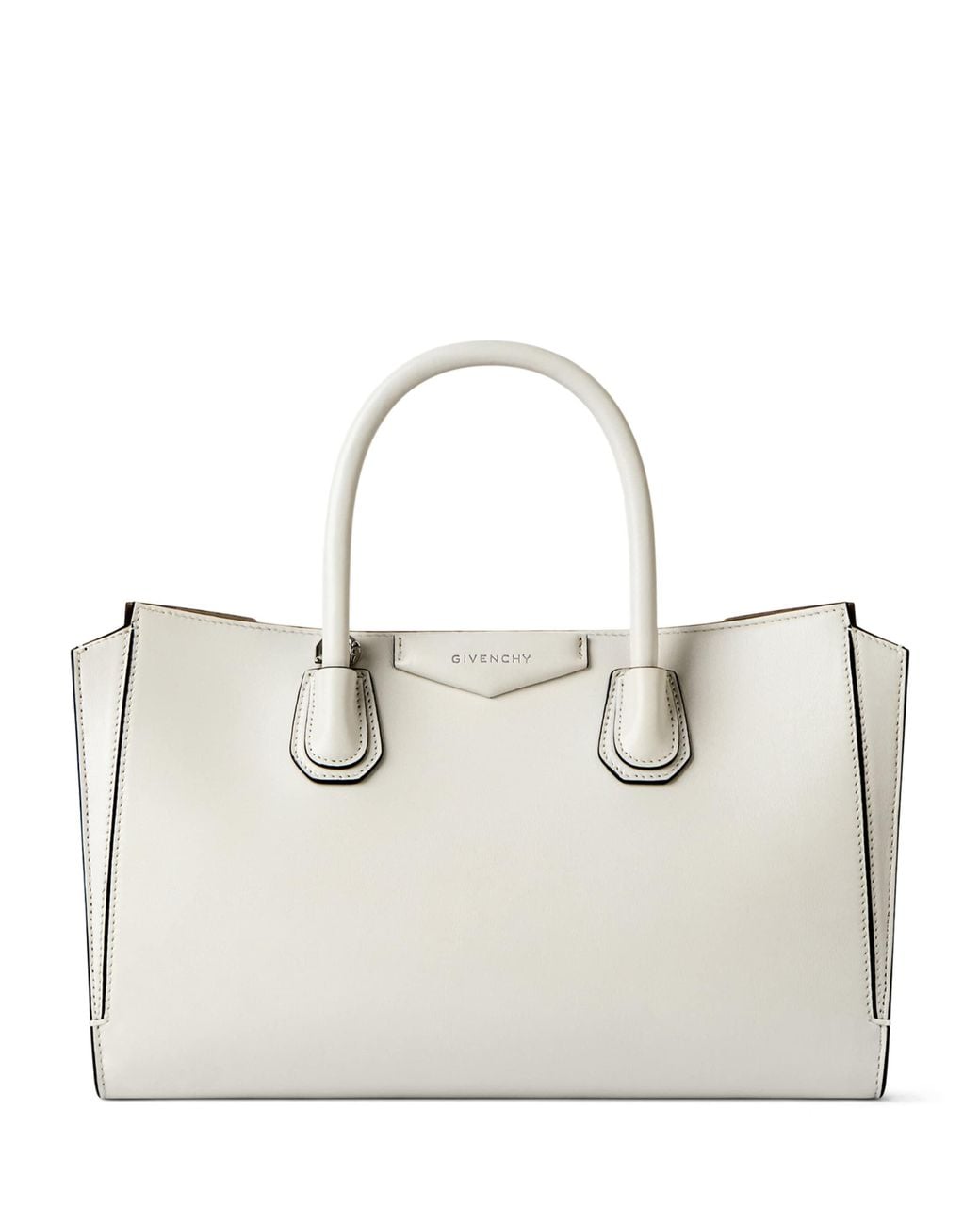 Givenchy White Small Antigona Catchall Top-Handle Bag