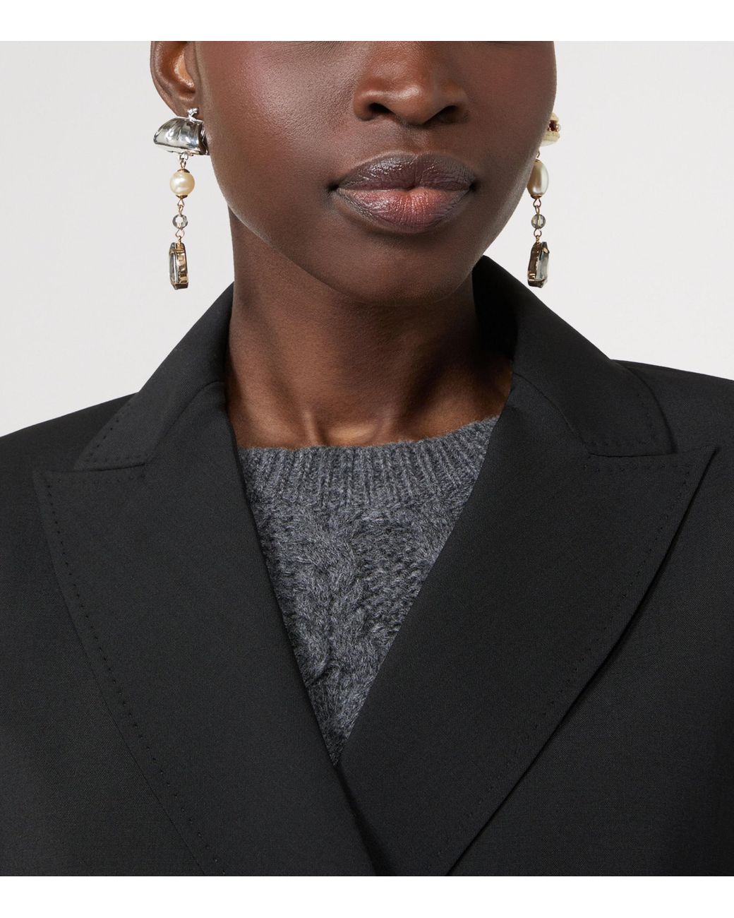 Weekend by Maxmara Metallic Charm Drop Earrings