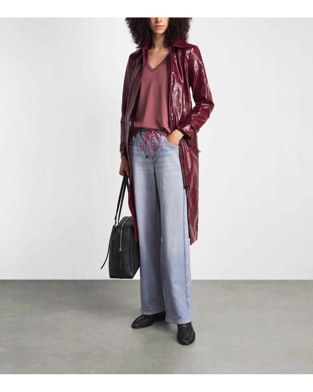 Rag & Bone Blue Cotton Miramar Drawcord Sweatpants