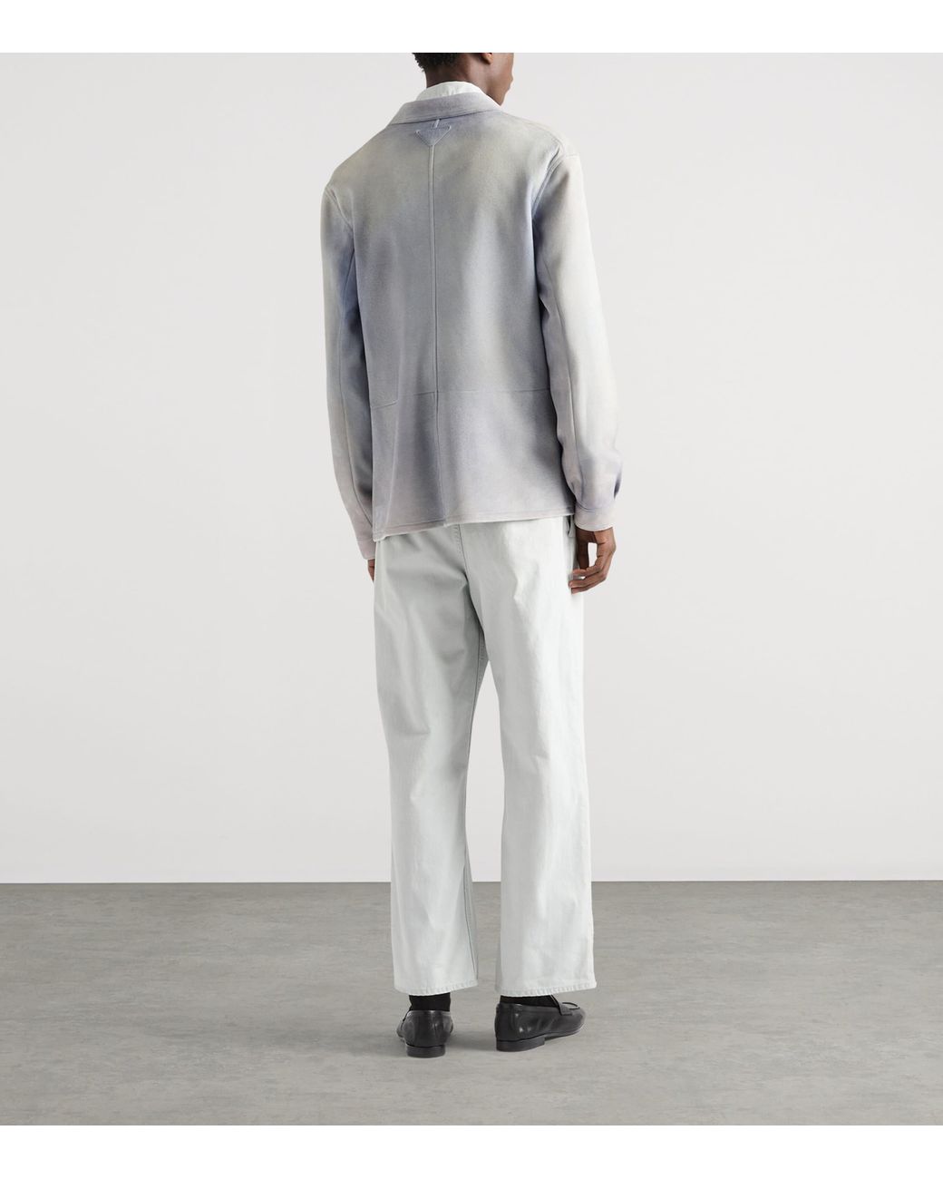 Prada White Straight-Leg Jeans for men