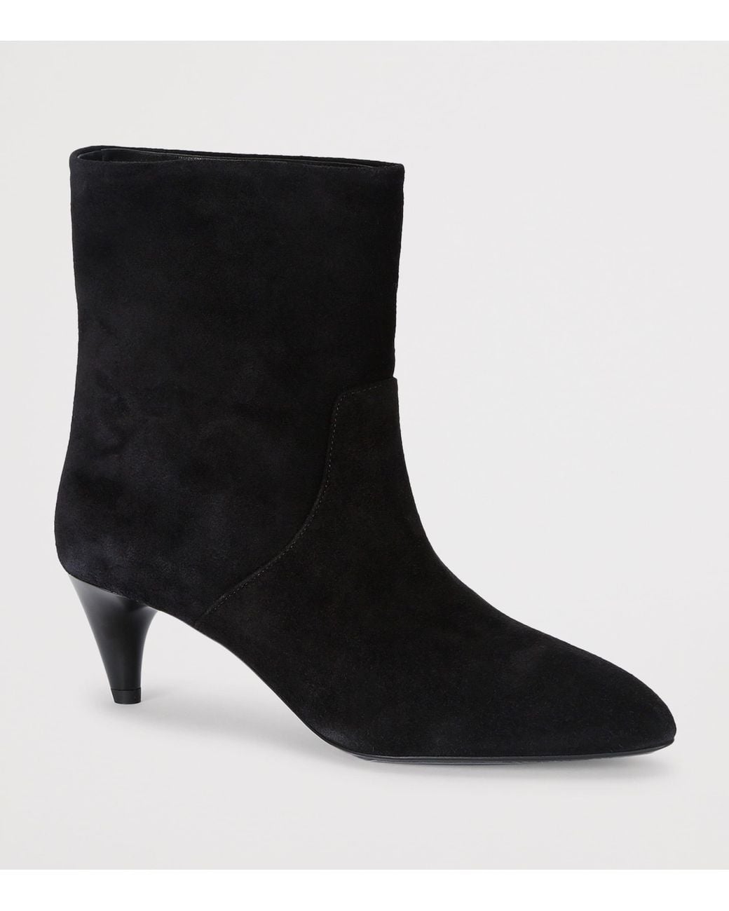 Isabel Marant Black Suede Jiry Ankle Boots 55