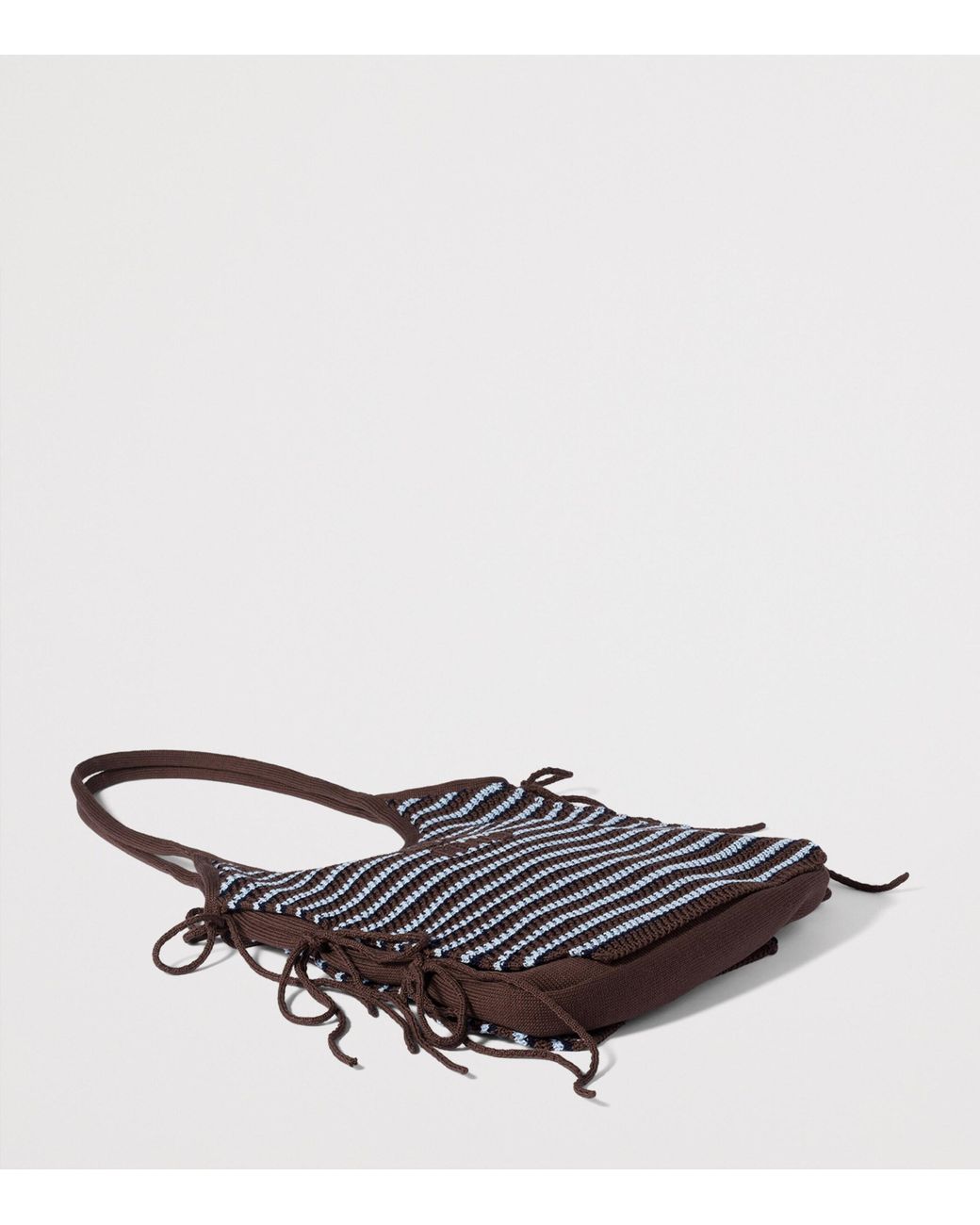 Miu Miu Black Crochet Ivy Tote Bag