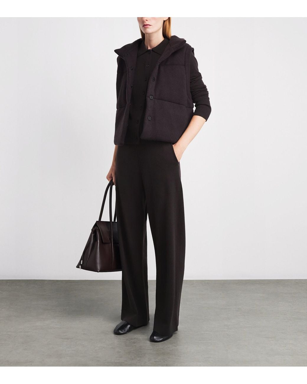 LeKasha Black This Shirt Cardigan From La Kasha, Organic Cashmere