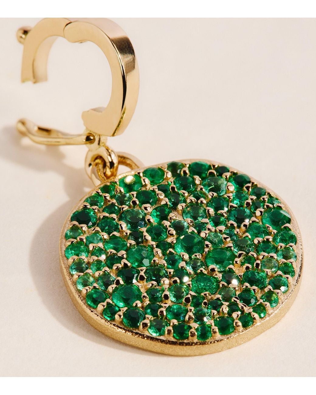 Azlee Green And Emerald Coins Charm