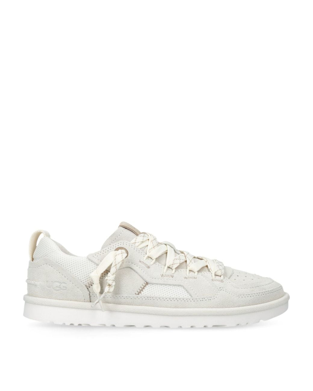 Ugg White Suede Minimel Sneakers for men