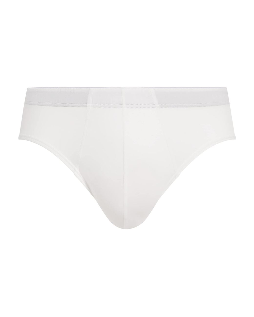 Hanro White Cotton Superior Briefs for men