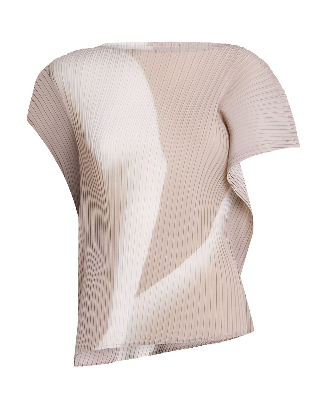 Issey Miyake Pink Hands Of Lover Pleats Top