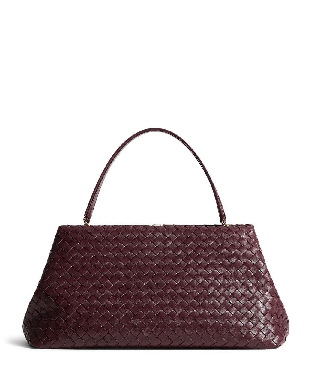 Bottega Veneta Purple Leather The 1998 Top-Handle Bag