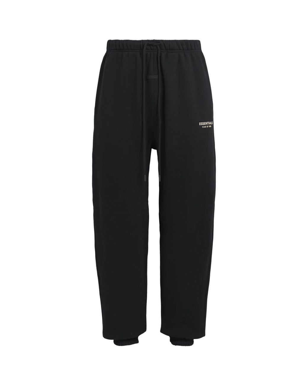 Fear Of God Black Logo Classic Sweatpants for men