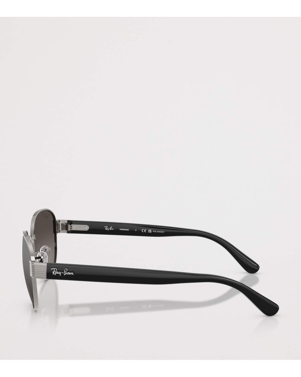 Ray-Ban Gray Rb3766 Polarized+ Lenses Square Sunglasses