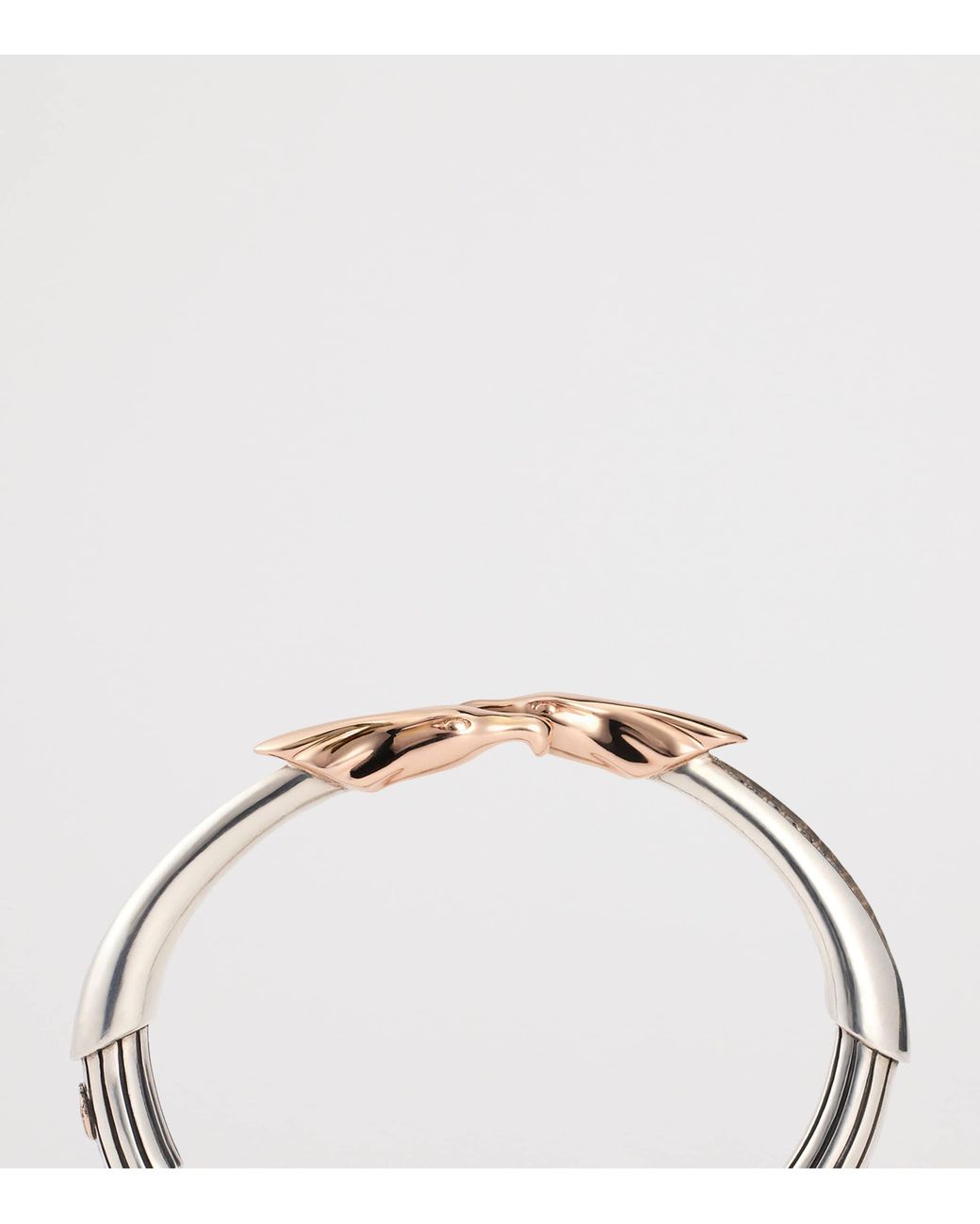 Jacques Marie Mage White Sterling And Diamond Atian Cuff for men