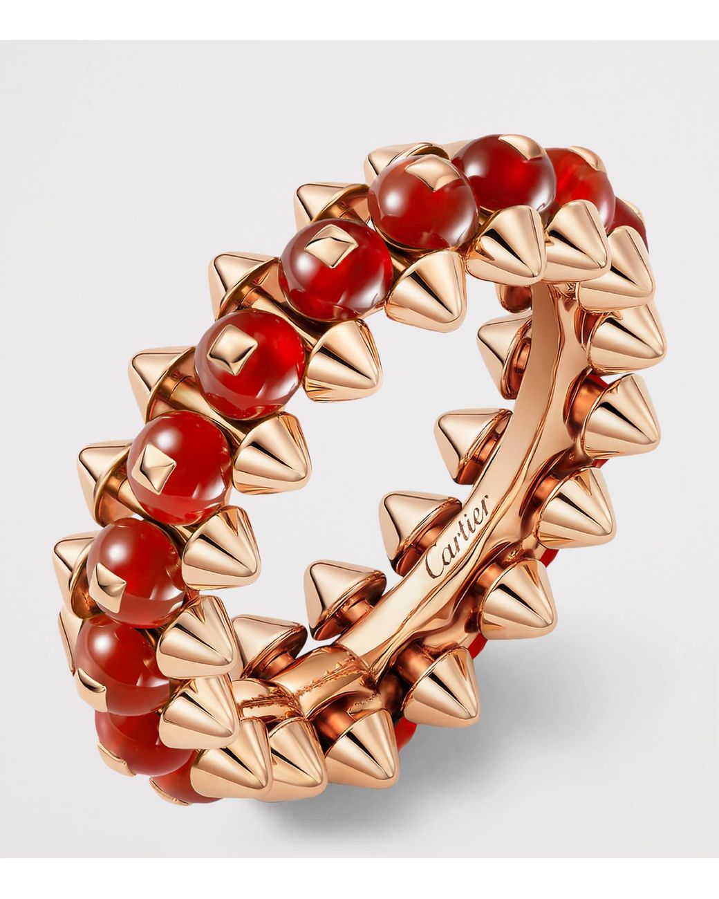 Cartier Red And Agate Clash De Ring
