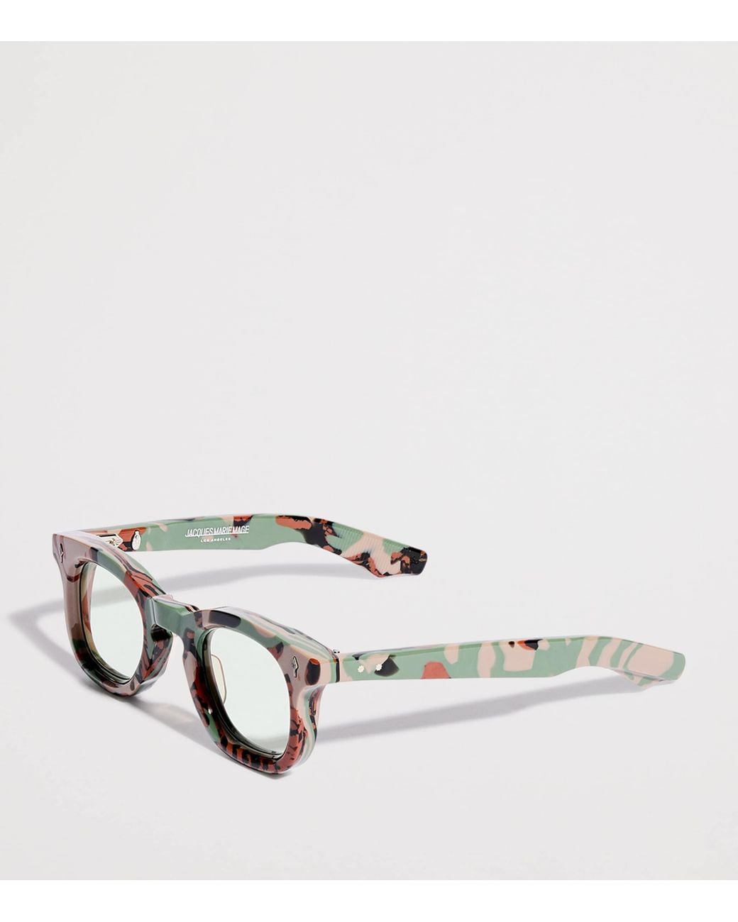 Jacques Marie Mage Blue Square Devaux Sunglasses for men