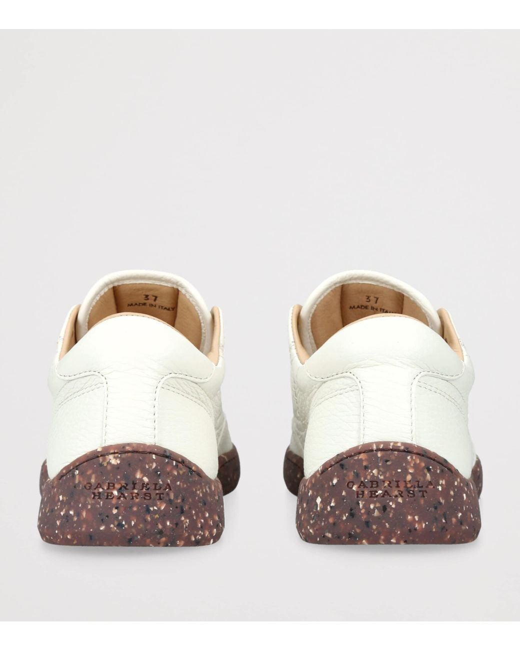 Gabriela Hearst White Leather Ohio Sneakers