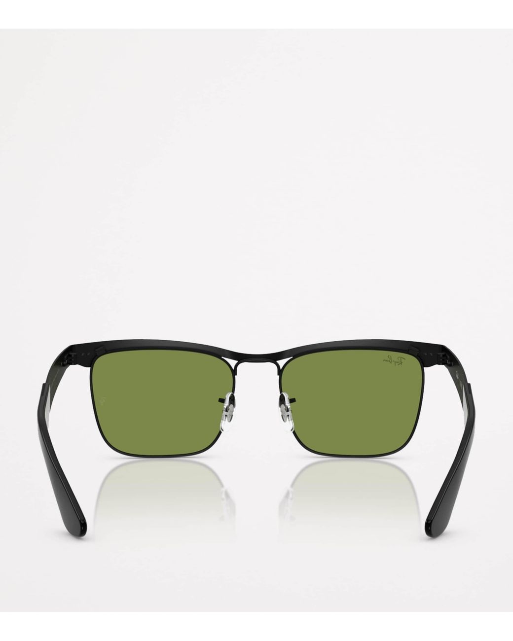 Ray-Ban Green Rb3875 Wayfarer Deluxe Square Sunglasses