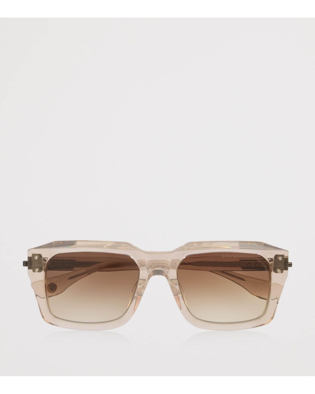 Dita Eyewear Brown Grandmaster-Nine Square Sunglasses for men