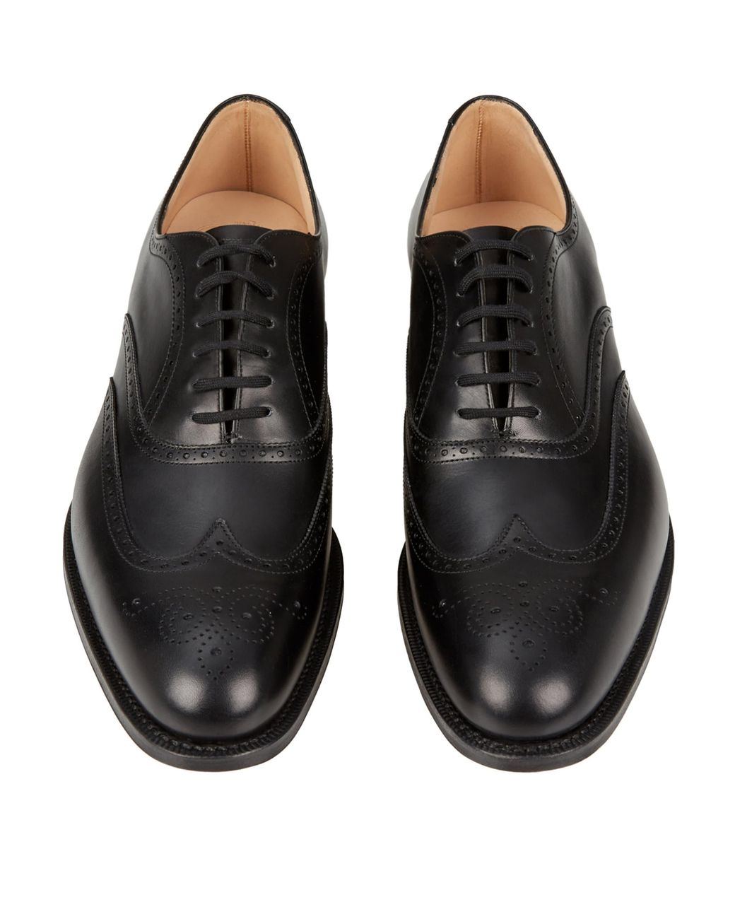 Church's Black Berlin Punched Oxford Shoe for men