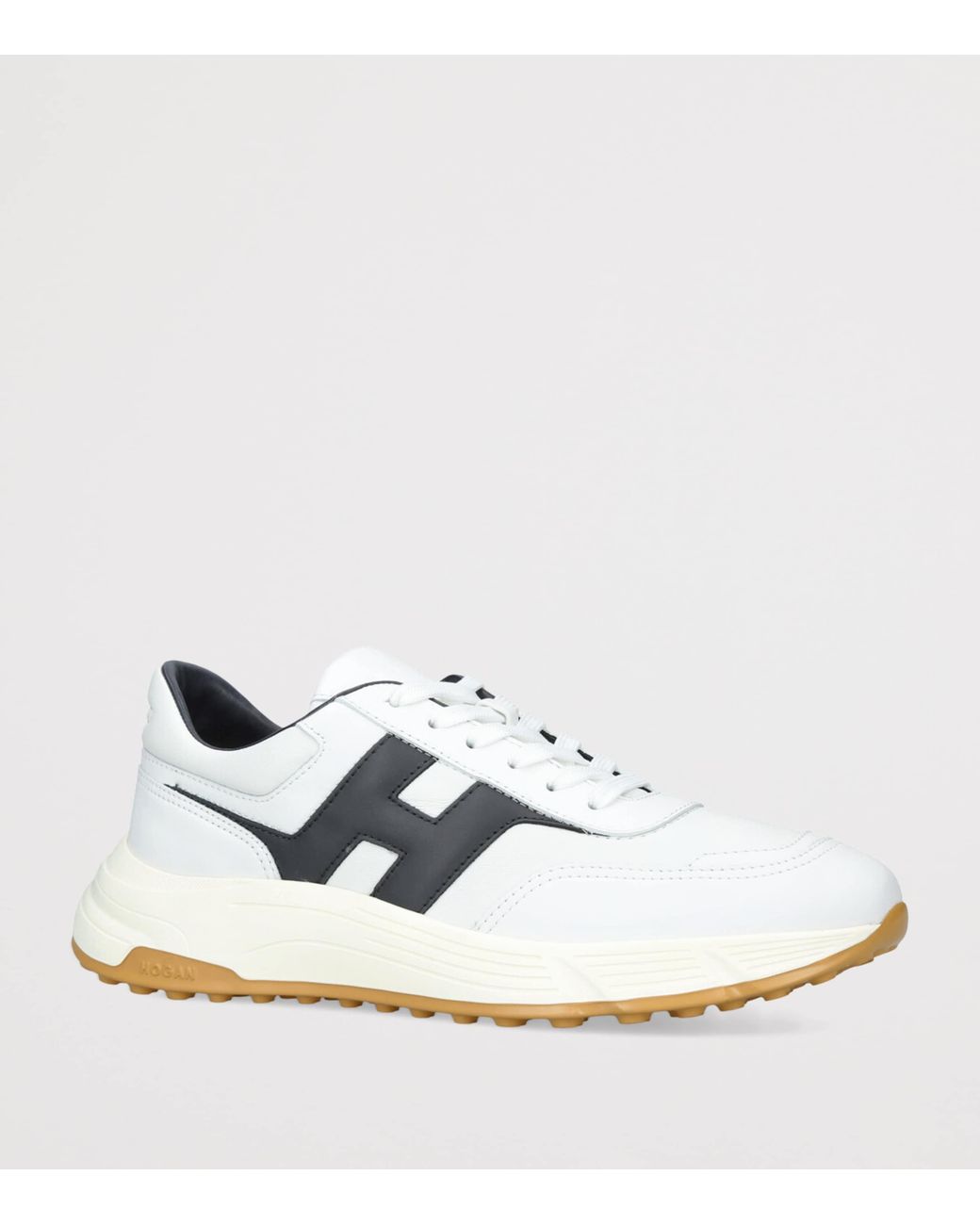 Hogan White Leather Hyperlight Sneakers for men