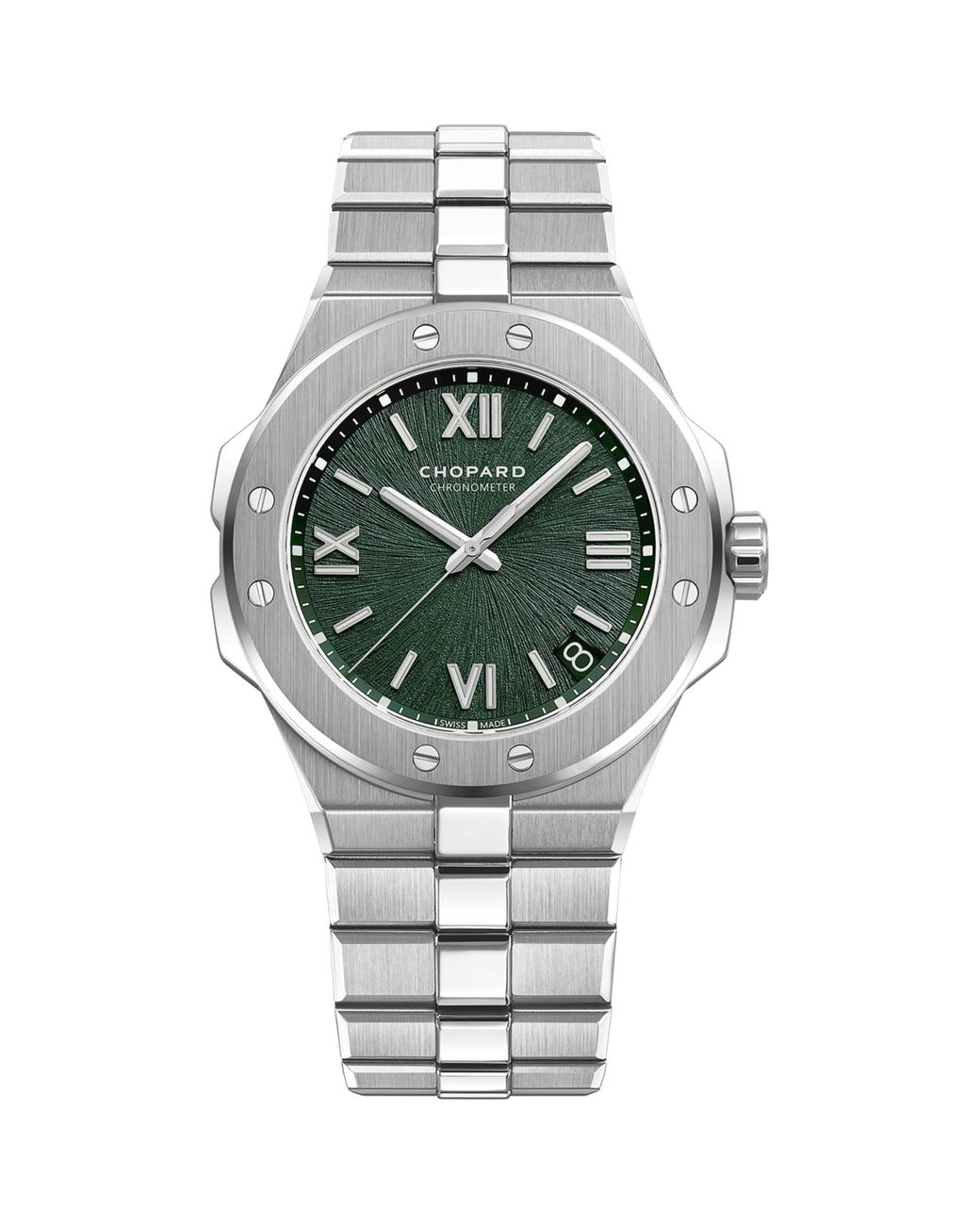 Chopard Gray Stainless Steel Alpine Eagle Watch