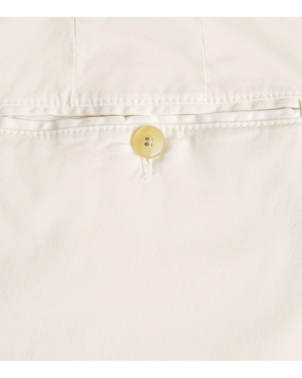 Canali White Stretch-Cotton Straight Chinos for men