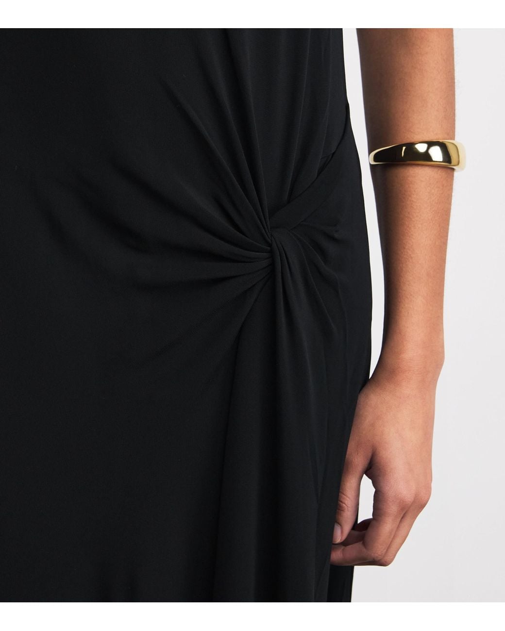 Joseph Black Jersey Cheikh Midi Dress