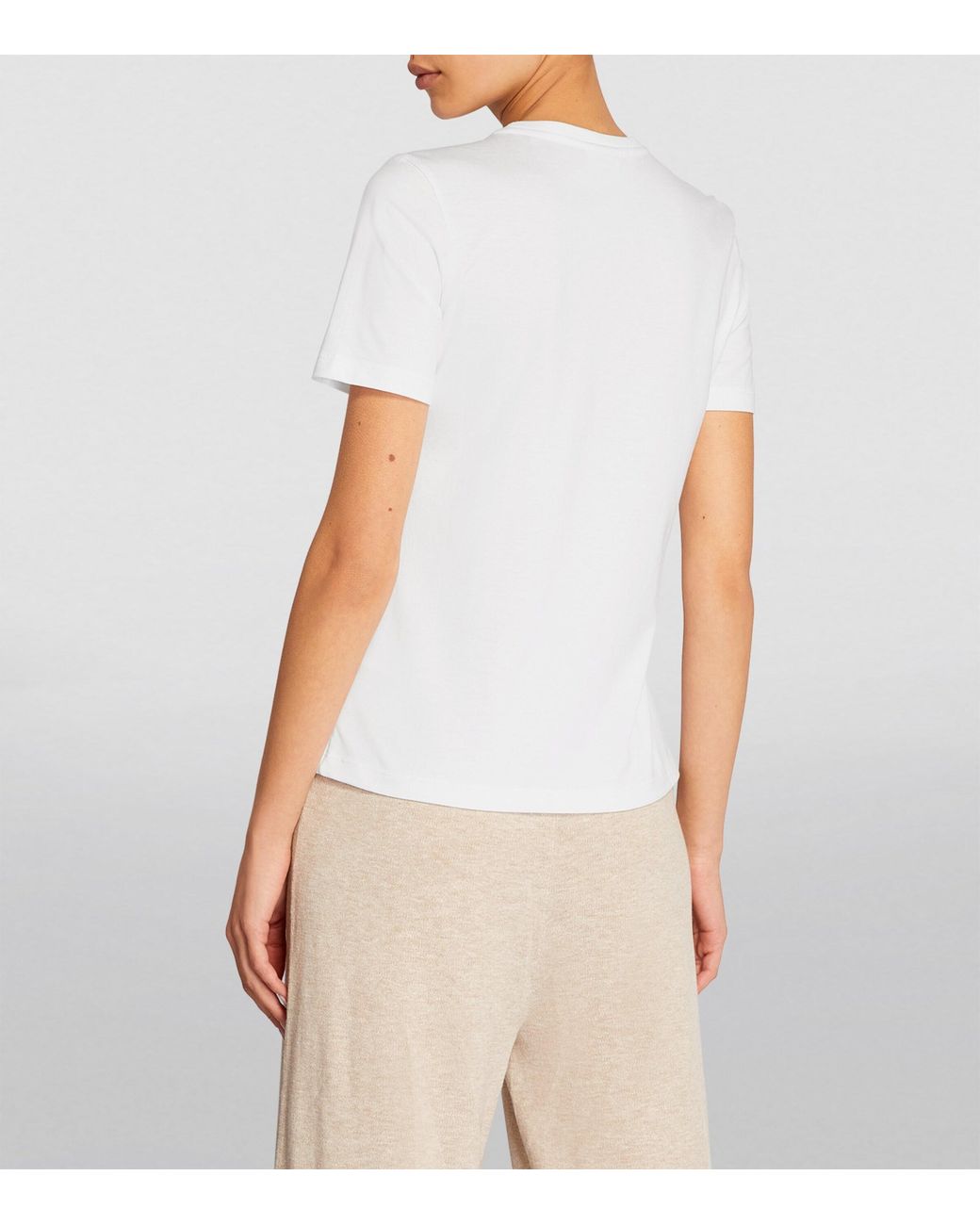 Falke White Pima Cotton T-Shirt