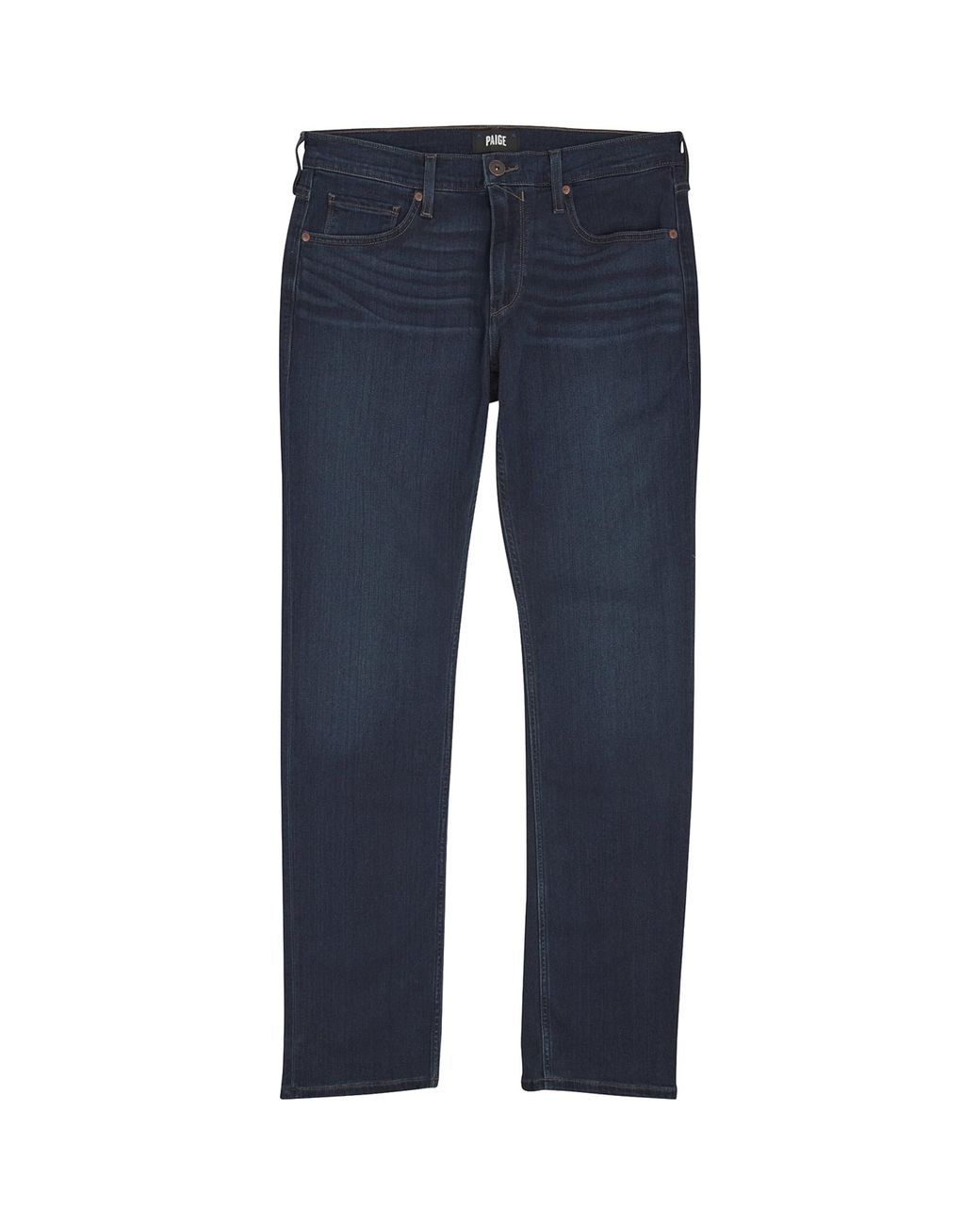 PAIGE Blue Federal Slim-Straight Jeans for men