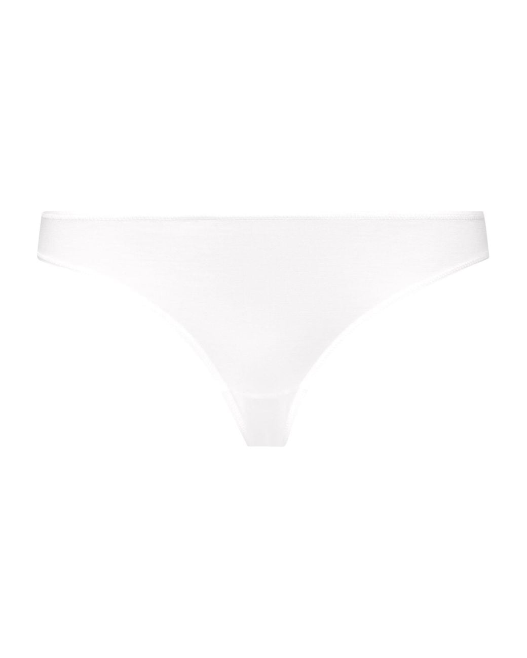 Hanro White Cotton Ultralight Mini Briefs