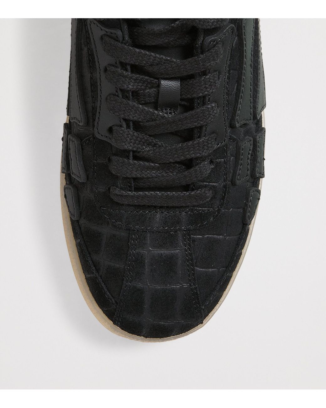 Amiri Black "Pacific Bones" Sports Shoes for men