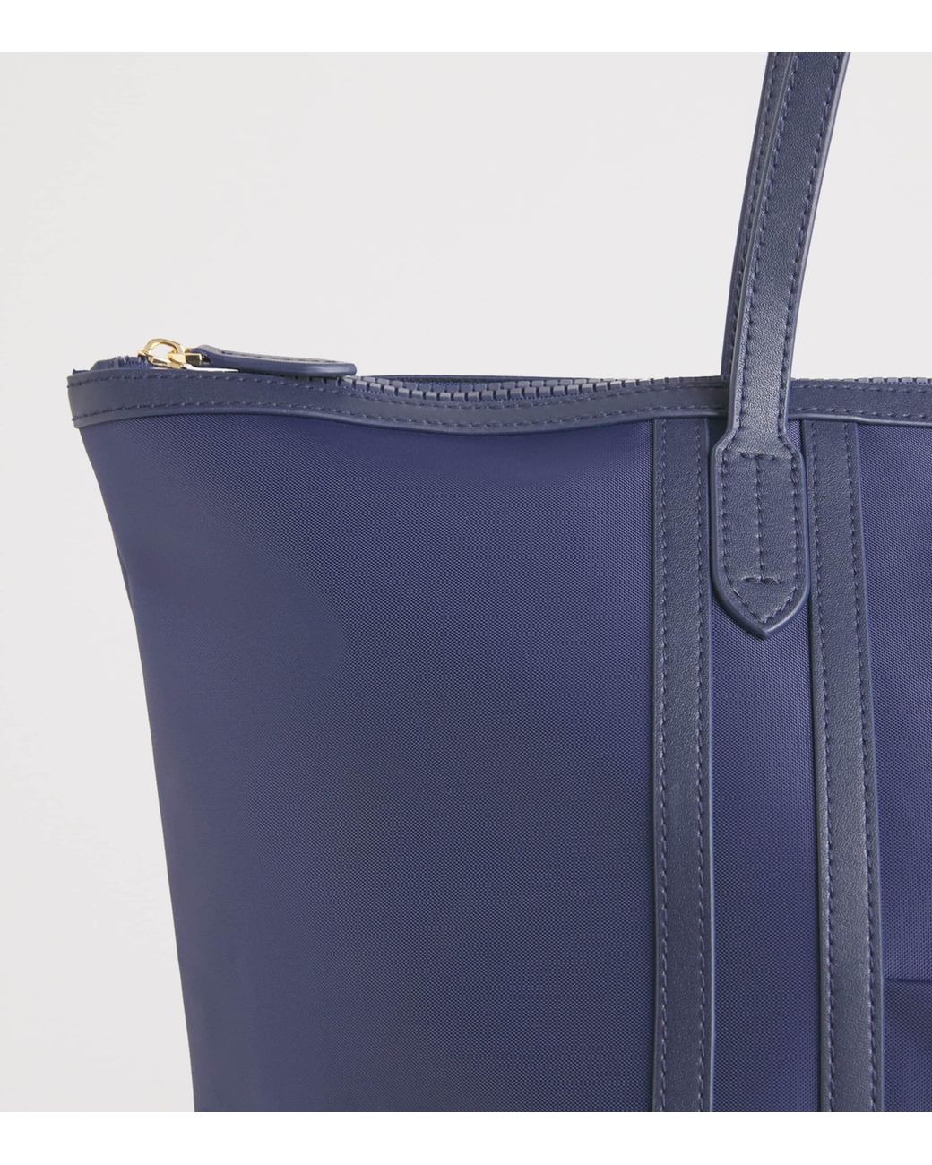 Harrods Blue Nylon Jetsetter Tote Bag