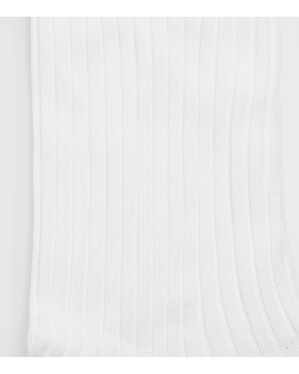 Pantherella White Ribbed Danvers Socks for men
