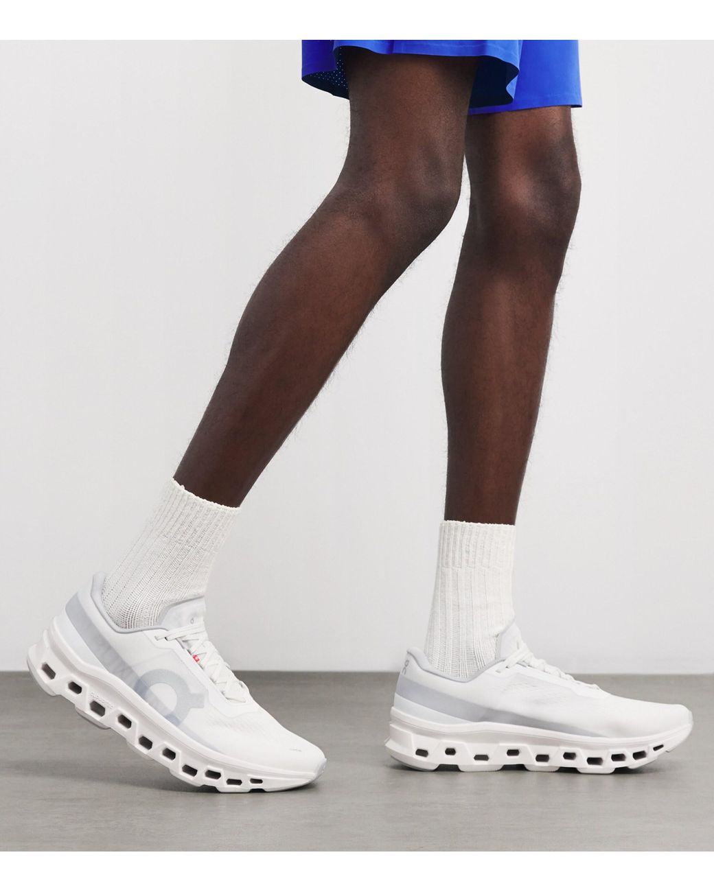On Shoes White Cloudmster 1 Trainers for men