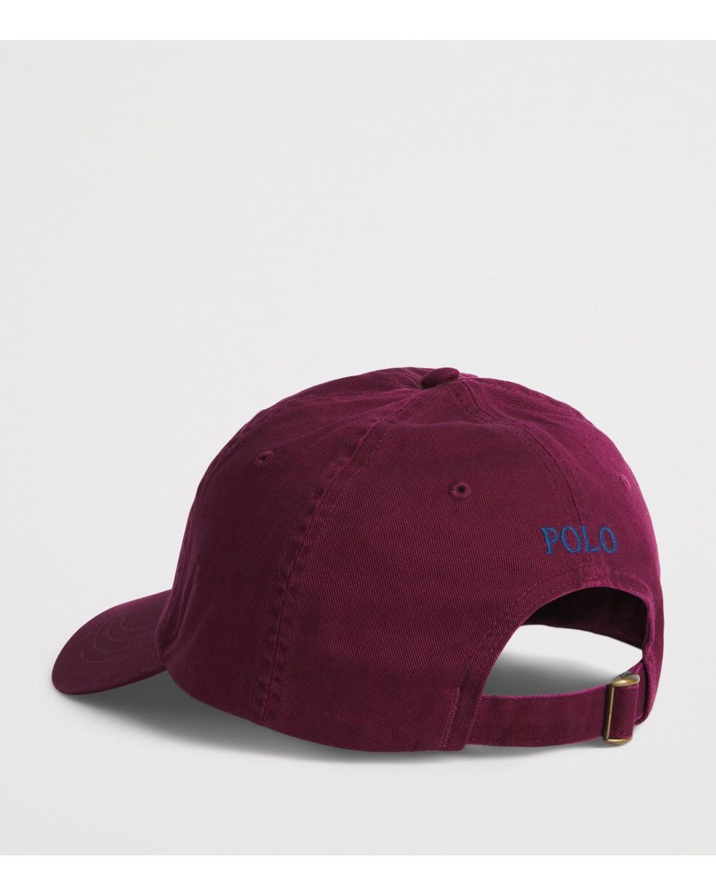 Polo Ralph Lauren Red Cotton Logo Baseball Cap for men