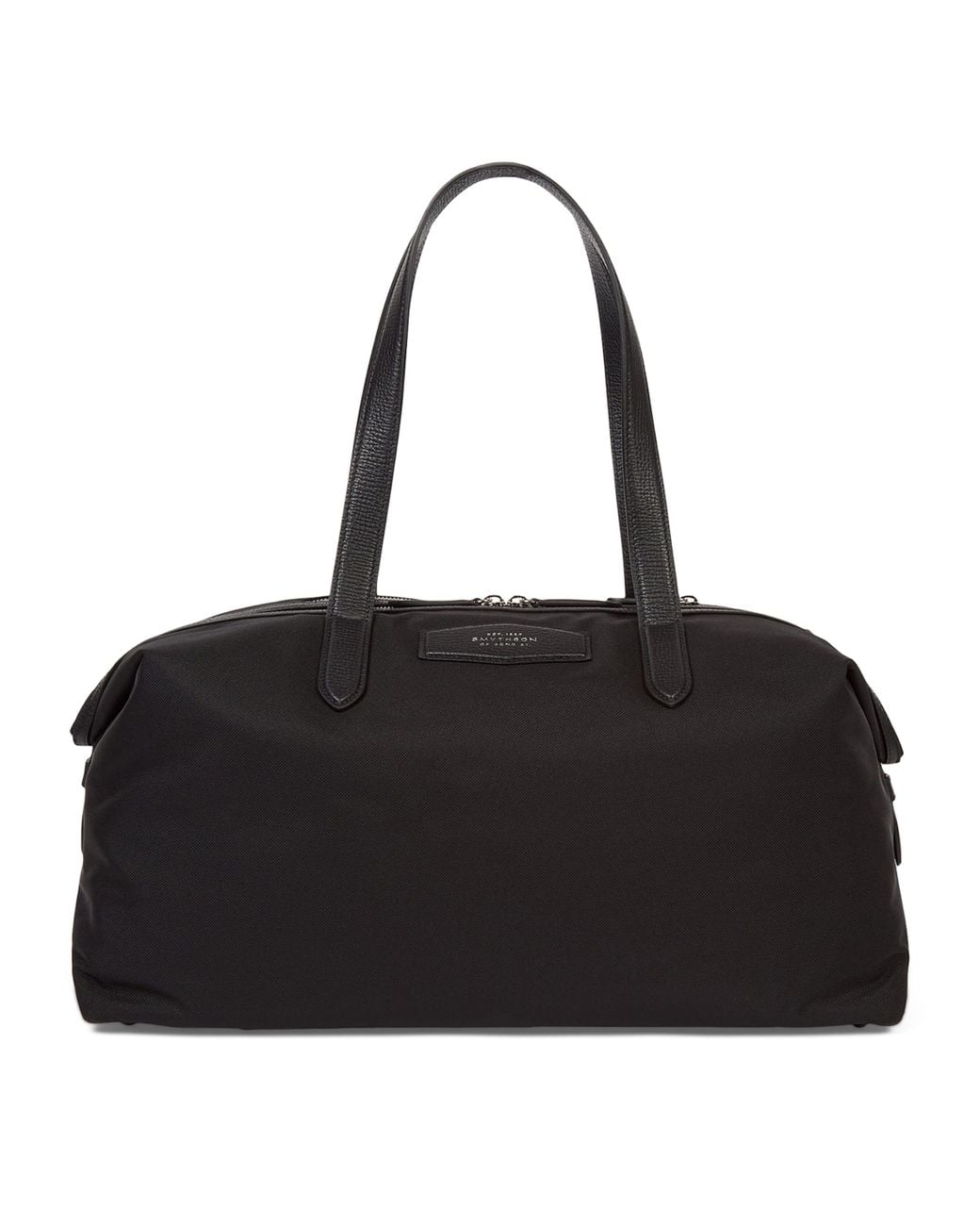 Smythson Black Small Norton Travel Bag