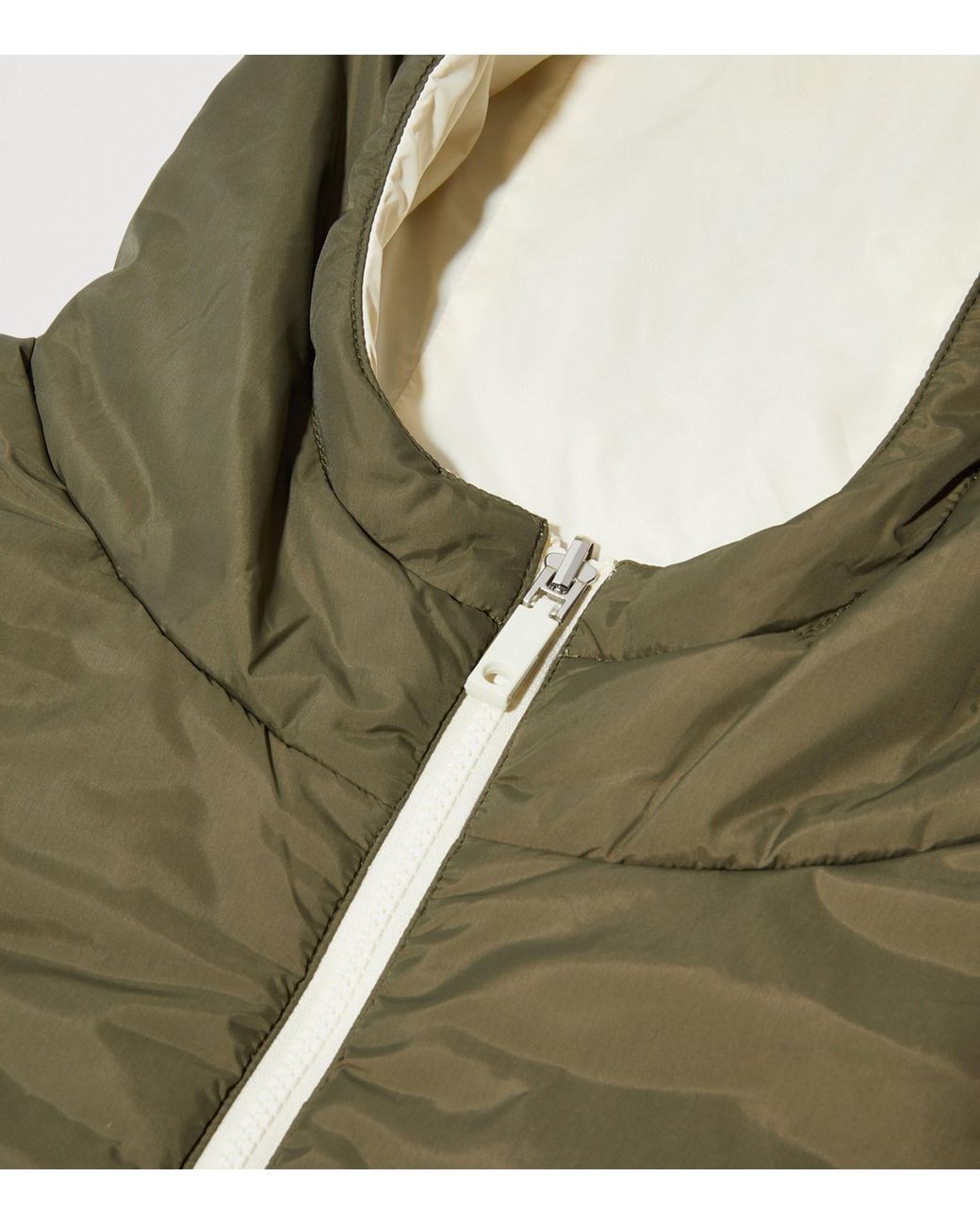 MAX&Co. White Reversible Gilet