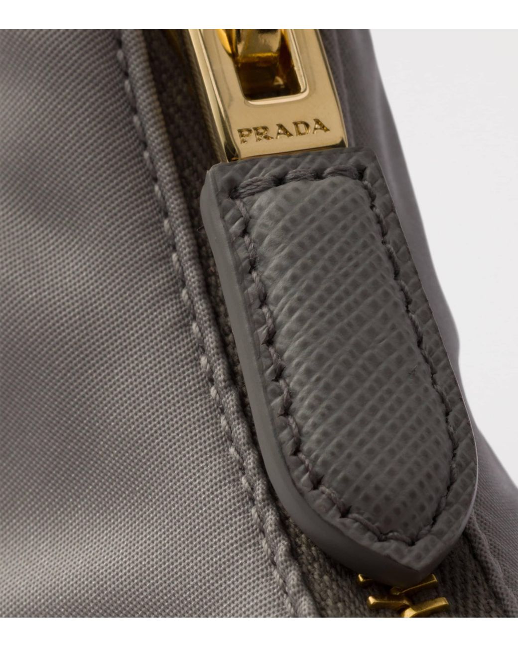 Prada Gray Re-Nylon Re-Edition 2005 Shoulder Bag