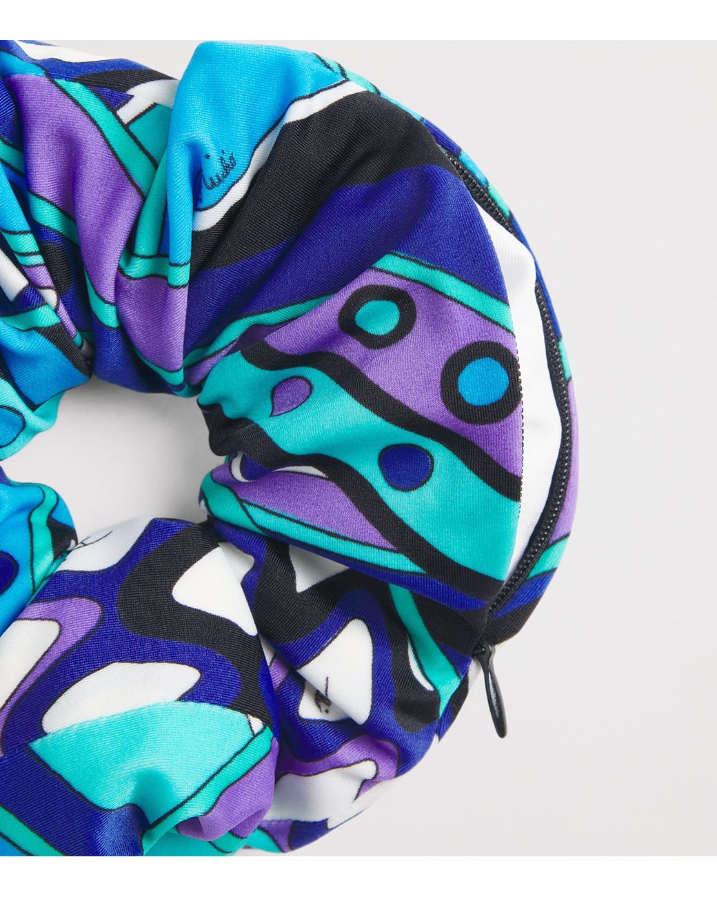 Emilio Pucci Blue Vivara Scrunchie