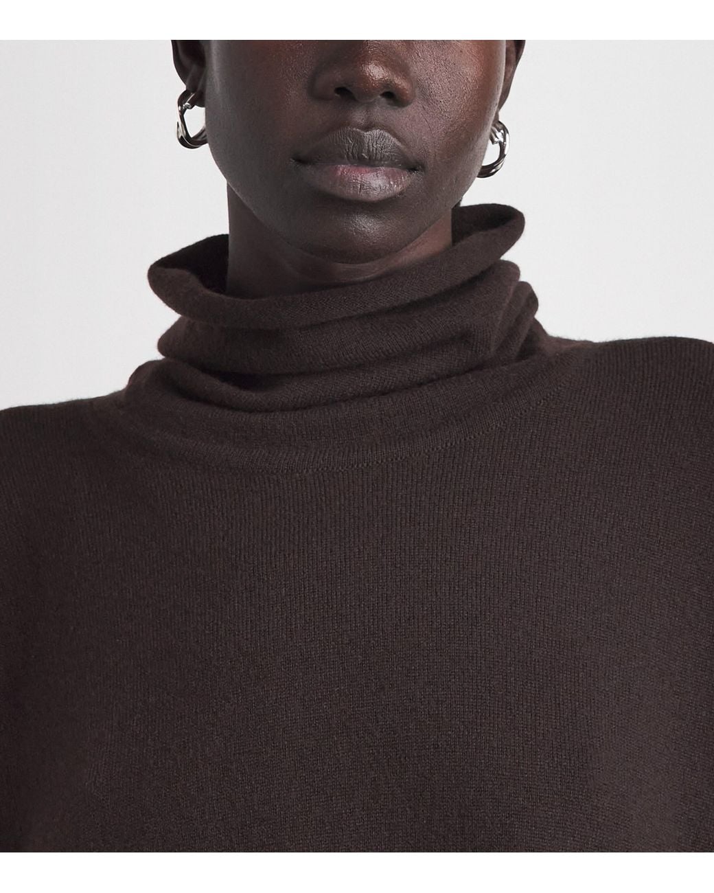 Eskandar Black Cashmere Rollneck Sweater