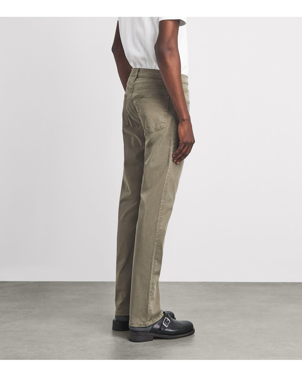 FRAME Gray The Modern Straight Jeans for men