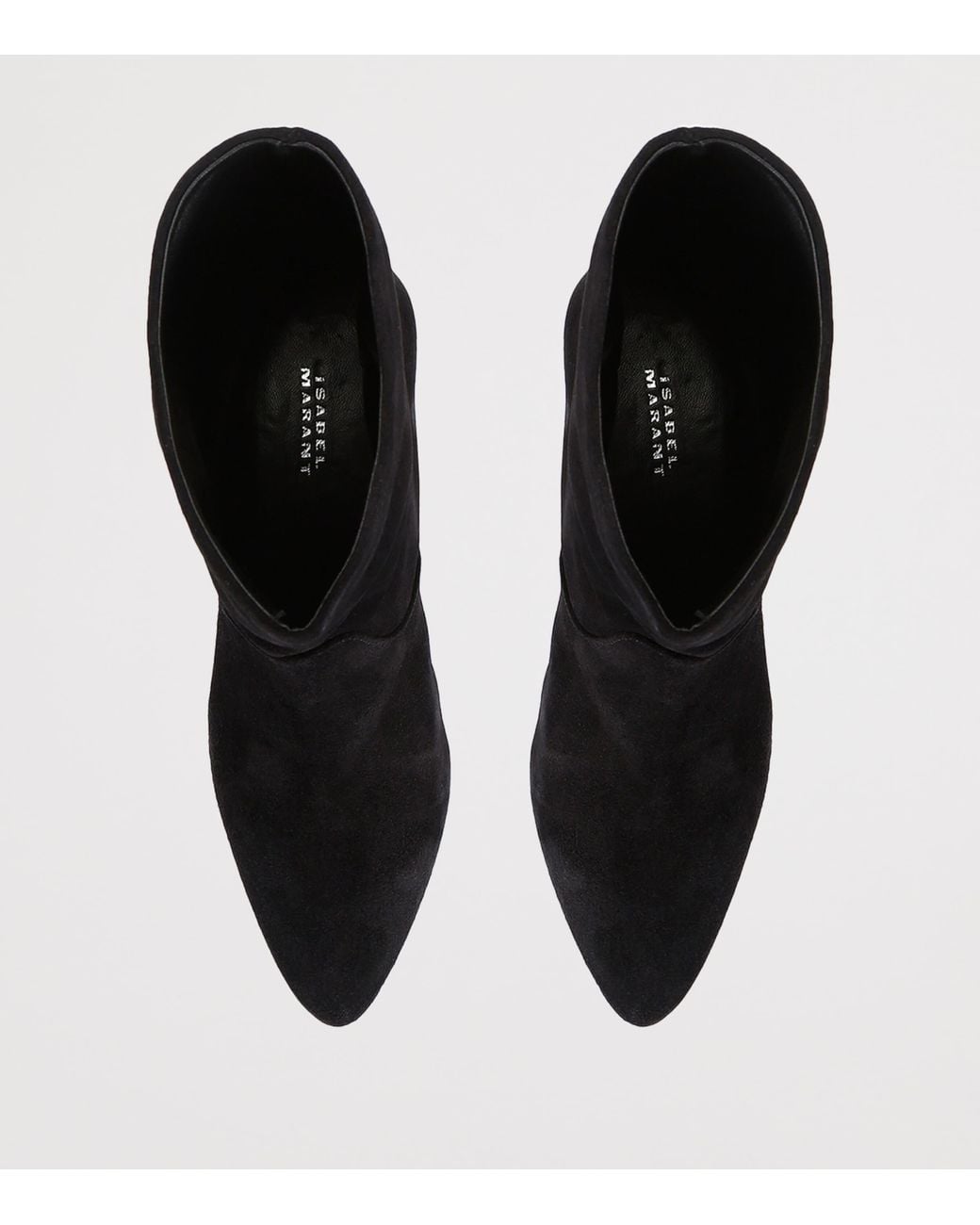 Isabel Marant Black Suede Jiry Ankle Boots 55