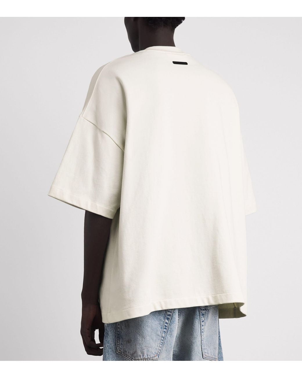 Fear Of God White Cotton '90S Signature T-Shirt for men