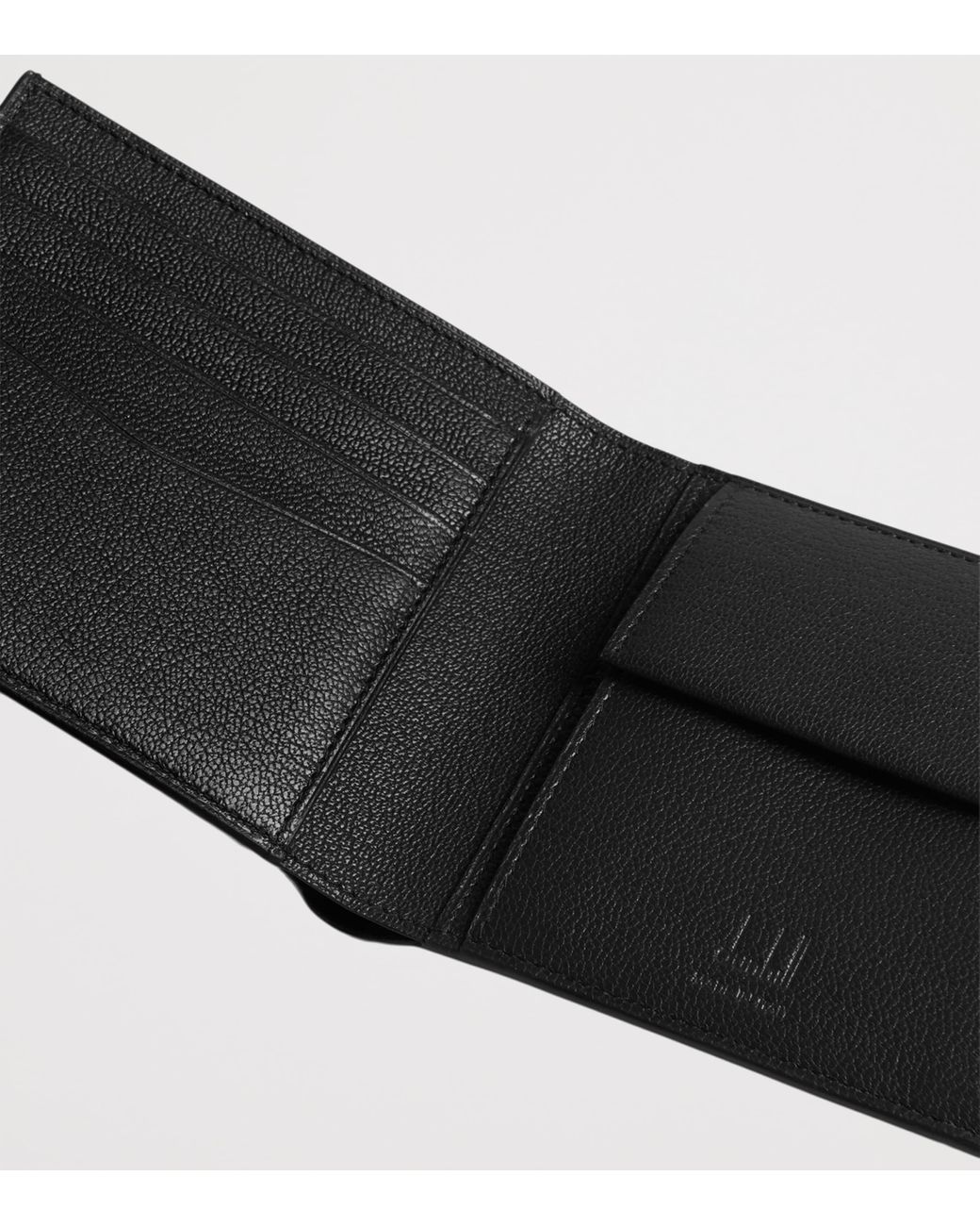 Dunhill Black Goatskin Duke Fine Wallet for men