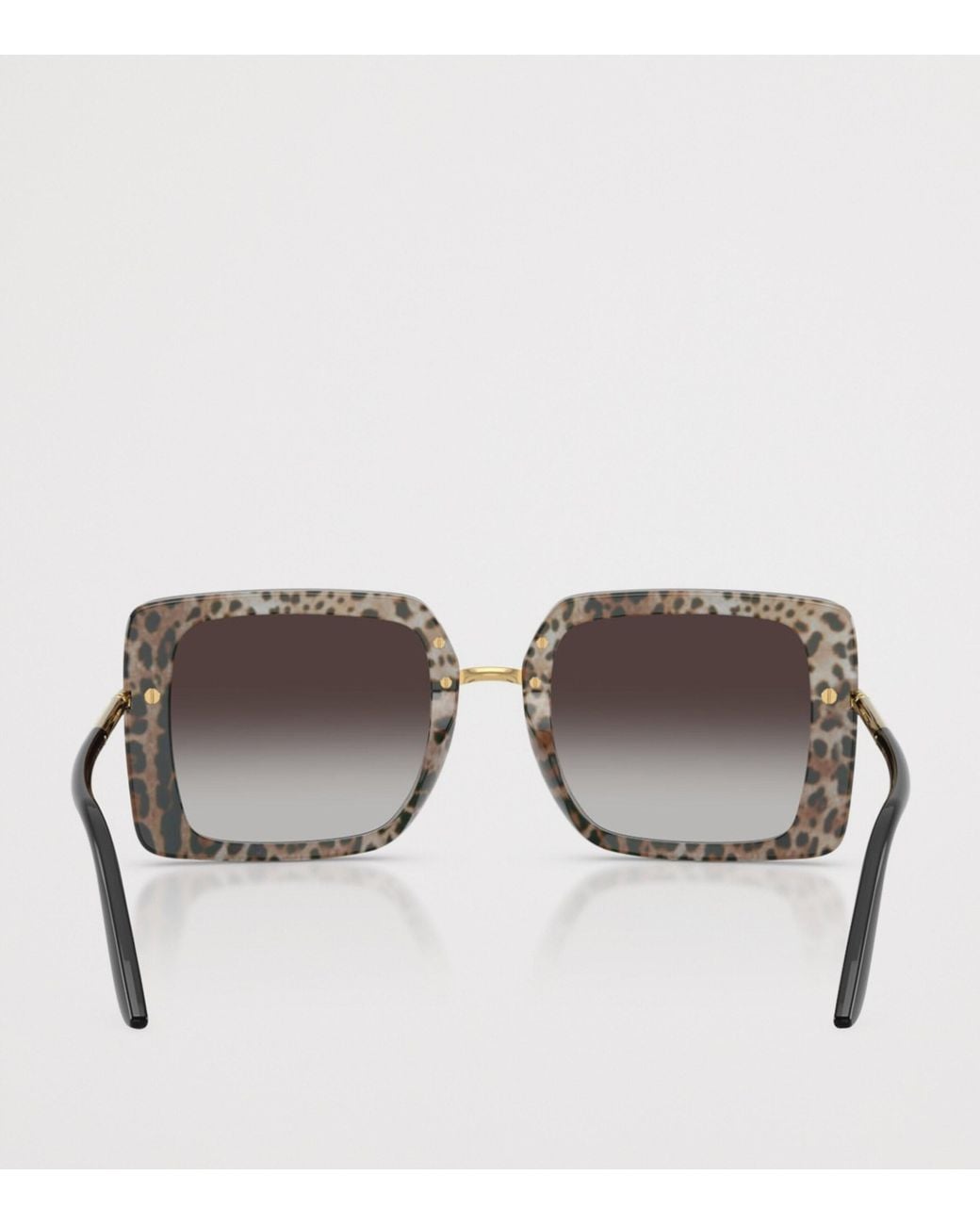 Dolce & Gabbana Brown Acetate Dg4481 Dna Square Sunglasses