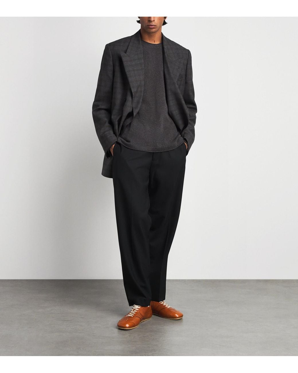 NN07 Black Wool Sammy Sweater for men