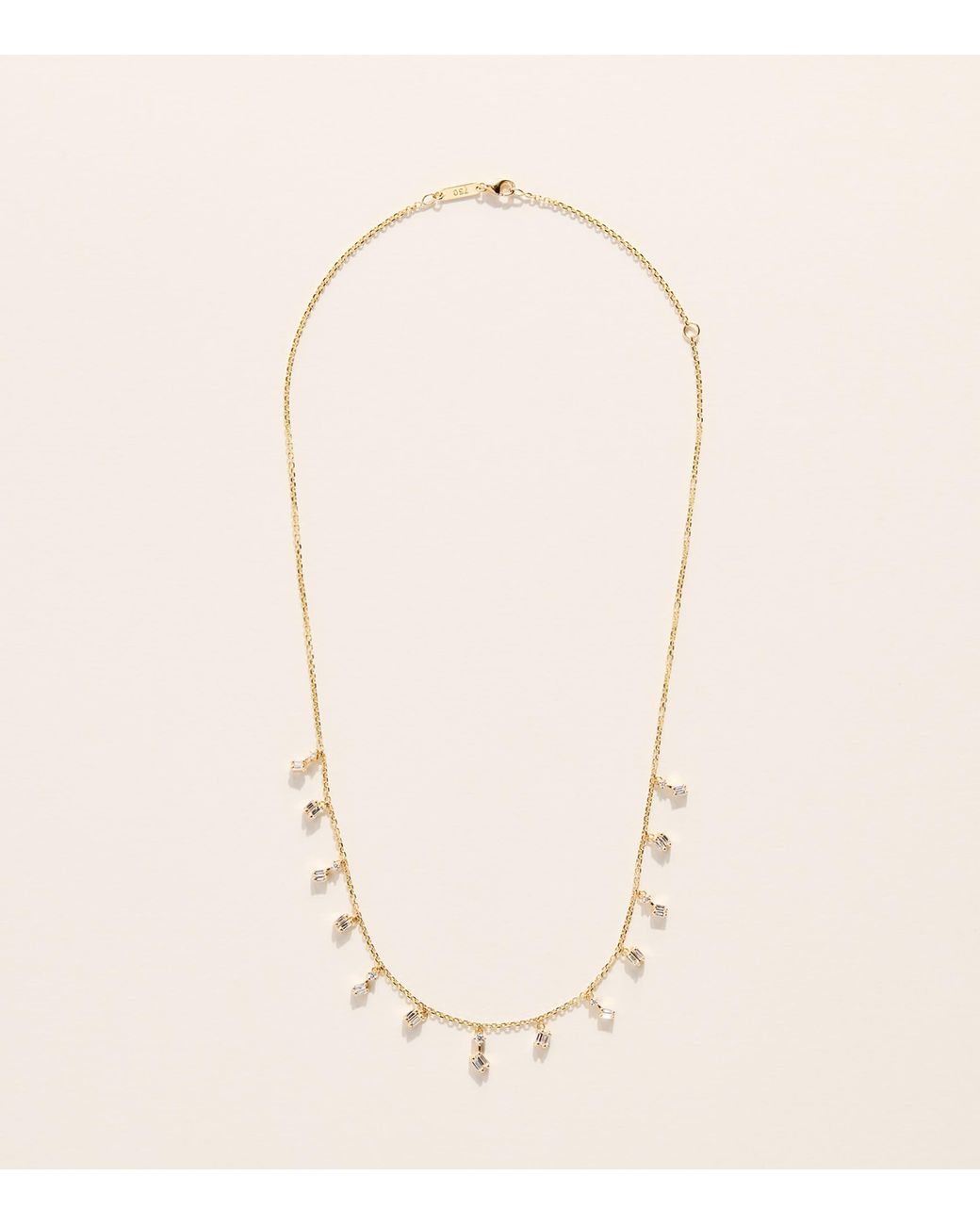 Suzanne Kalan Natural And Diamond Classic Cascade Necklace