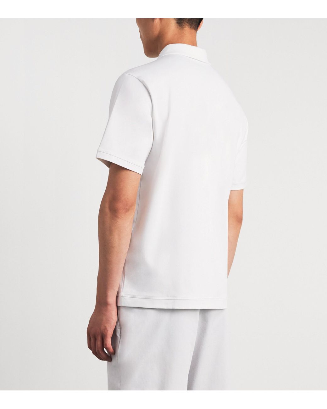 vuori White Ponto Performance Polo Shirt for men