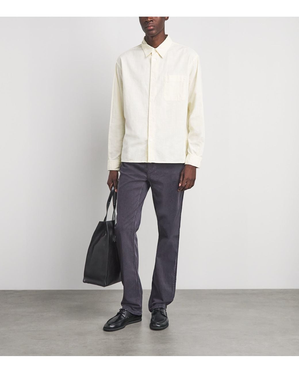 FRAME Blue The Modern Straight Jeans for men