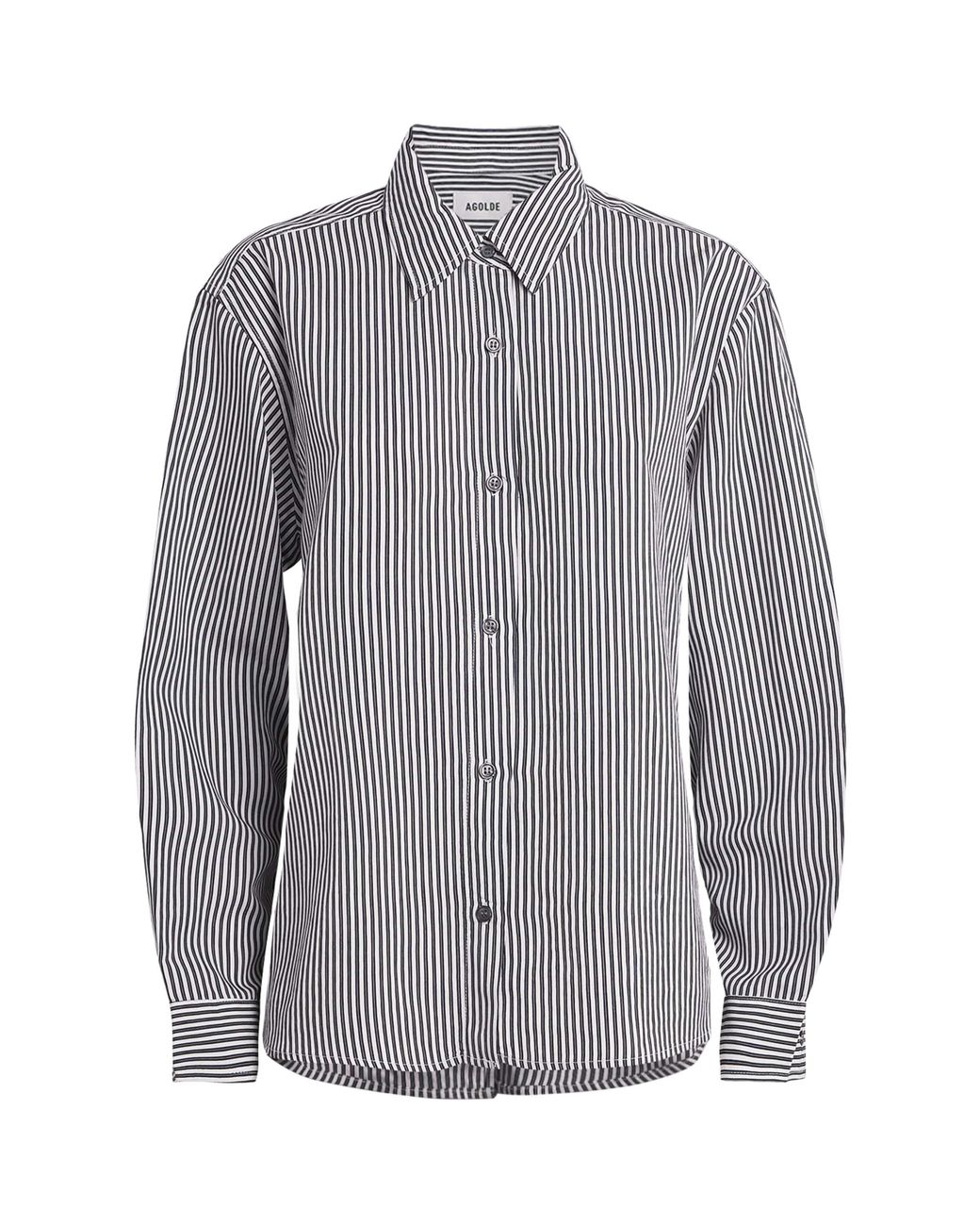 Agolde Gray Theo Denim Shirt