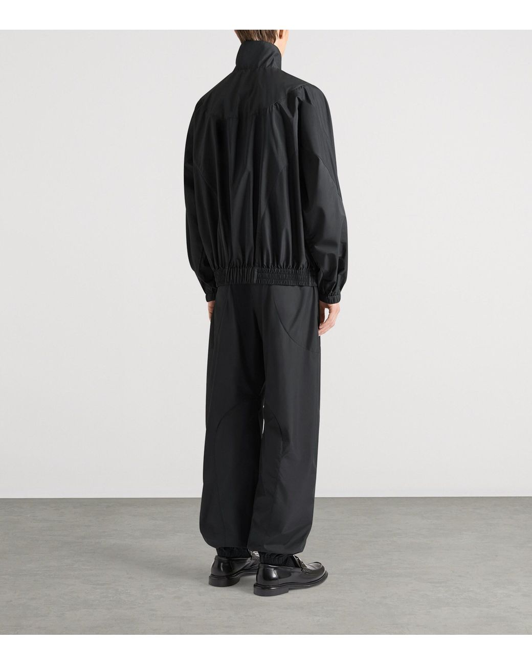 Givenchy Black Technical Wide-Leg Trousers for men